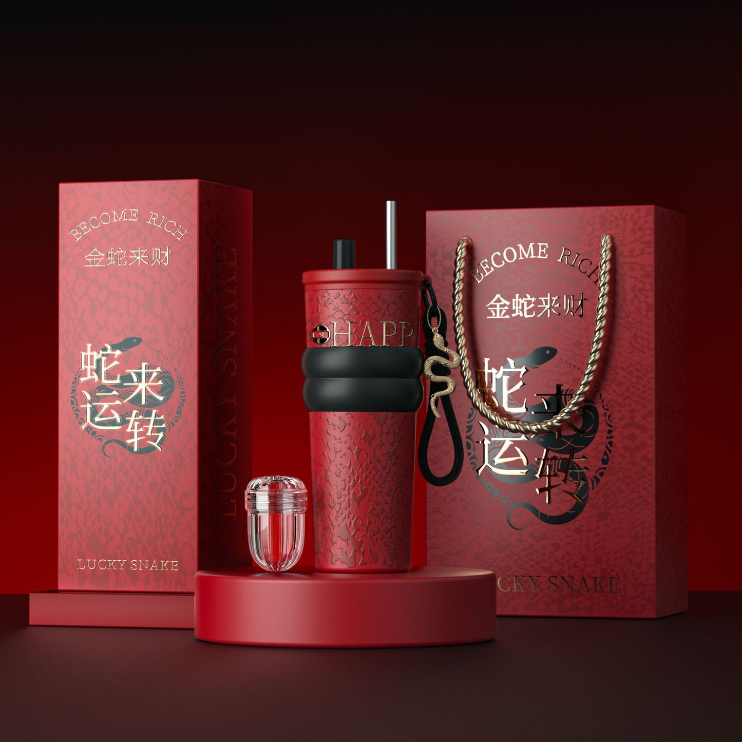 Stainless Steel Ceramic Cup Portable Convenient